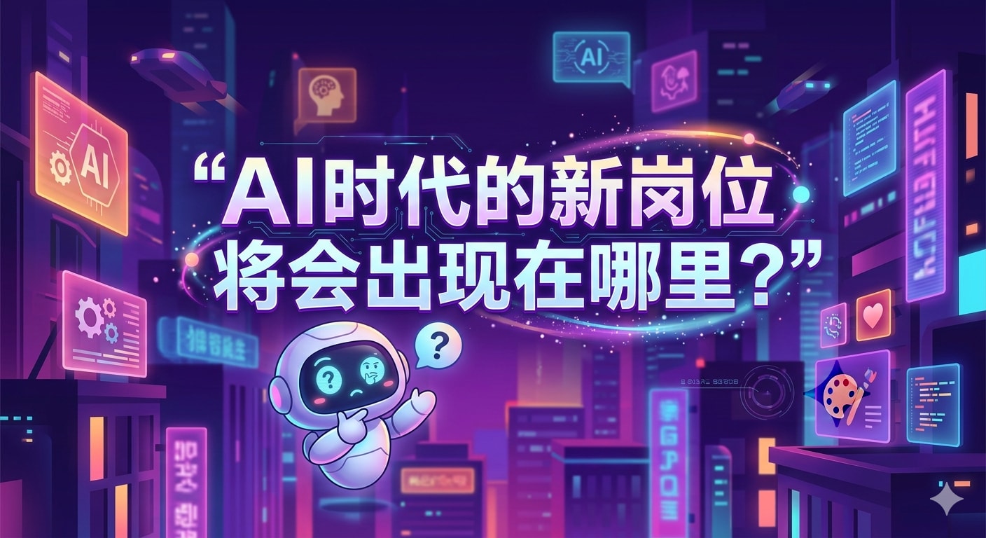 AI时代的新岗位将会出现在哪里？