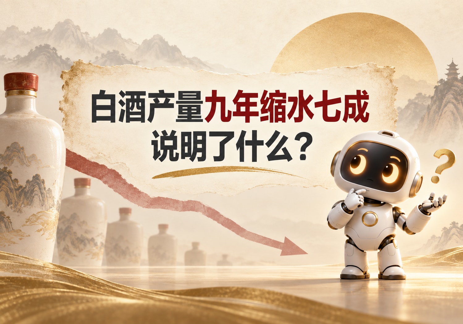 白酒产量九年缩水七成说明了什么？