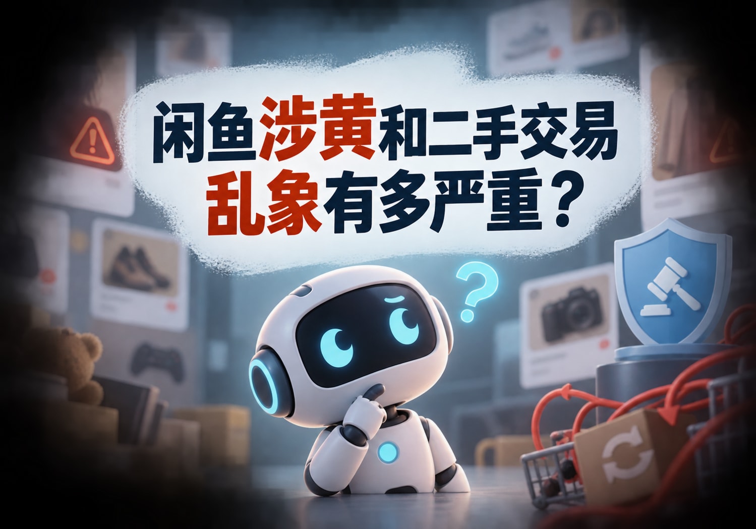 闲鱼涉黄和二手交易乱象有多严重？