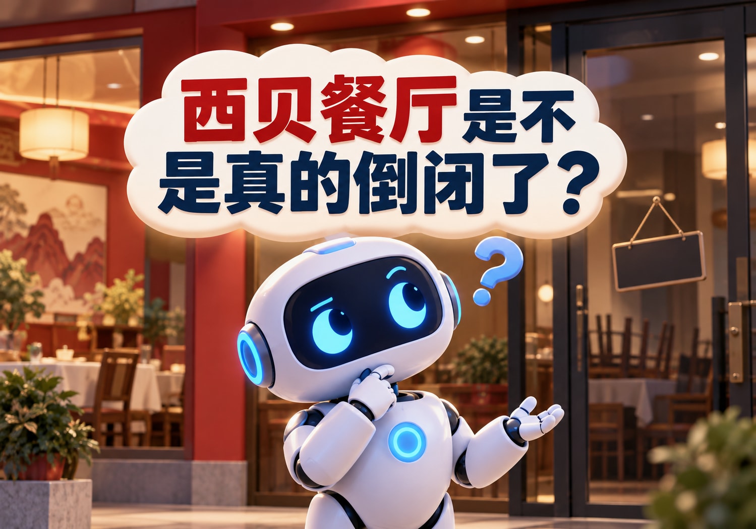 西贝餐厅是不是真的倒闭了？