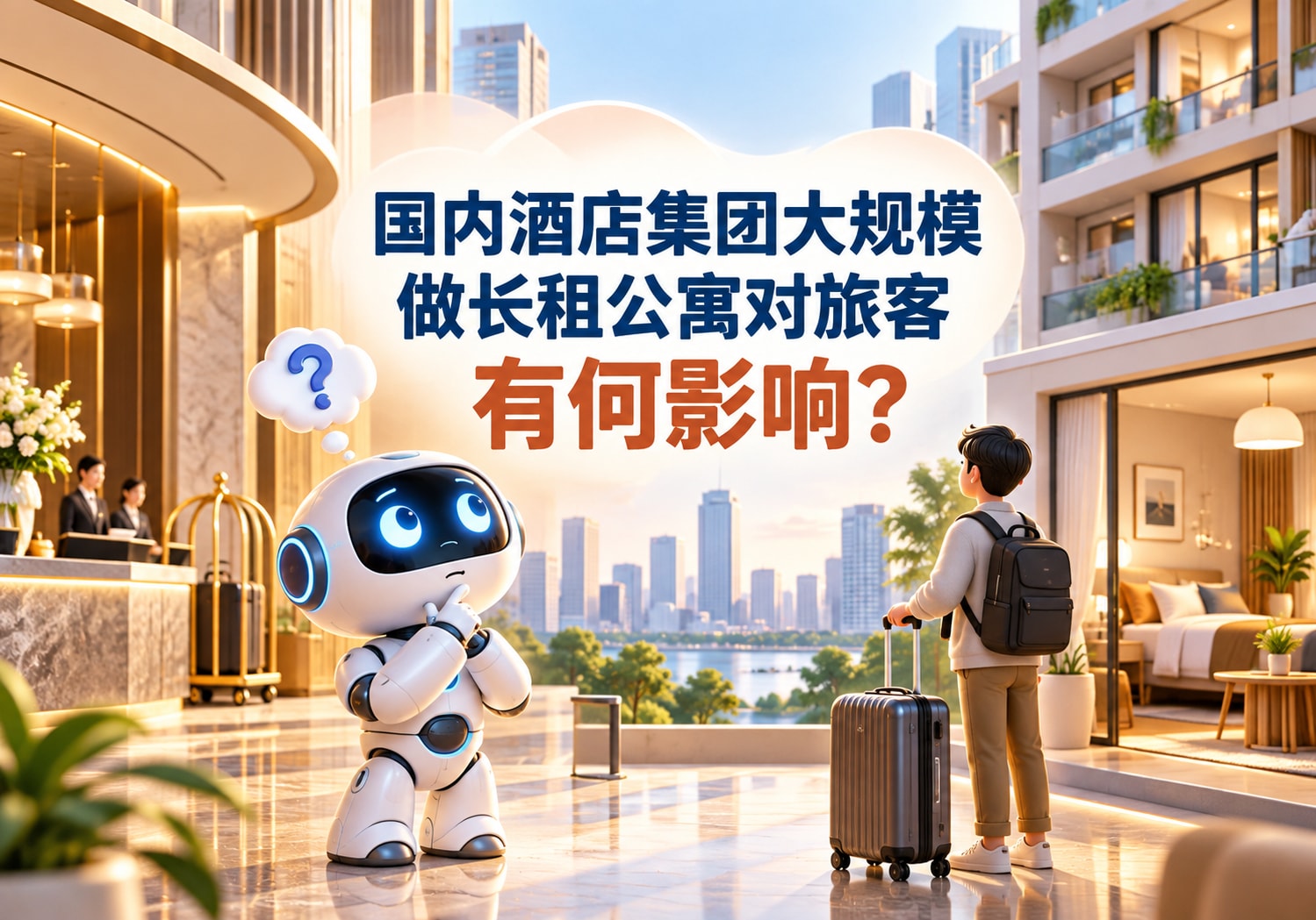 国内酒店集团大规模做长租公寓对旅客有何影响？