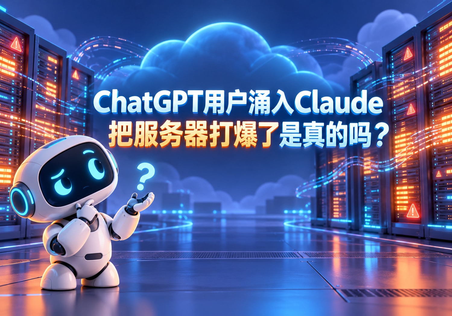 ChatGPT用户涌入Claude把服务器打爆了是真的吗？