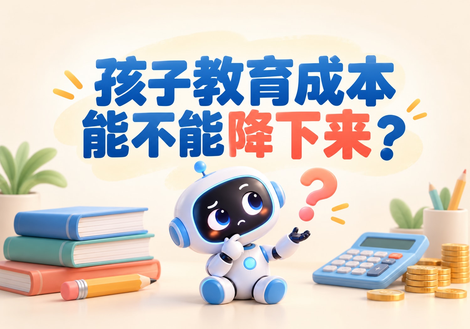 孩子教育成本能不能降下来？