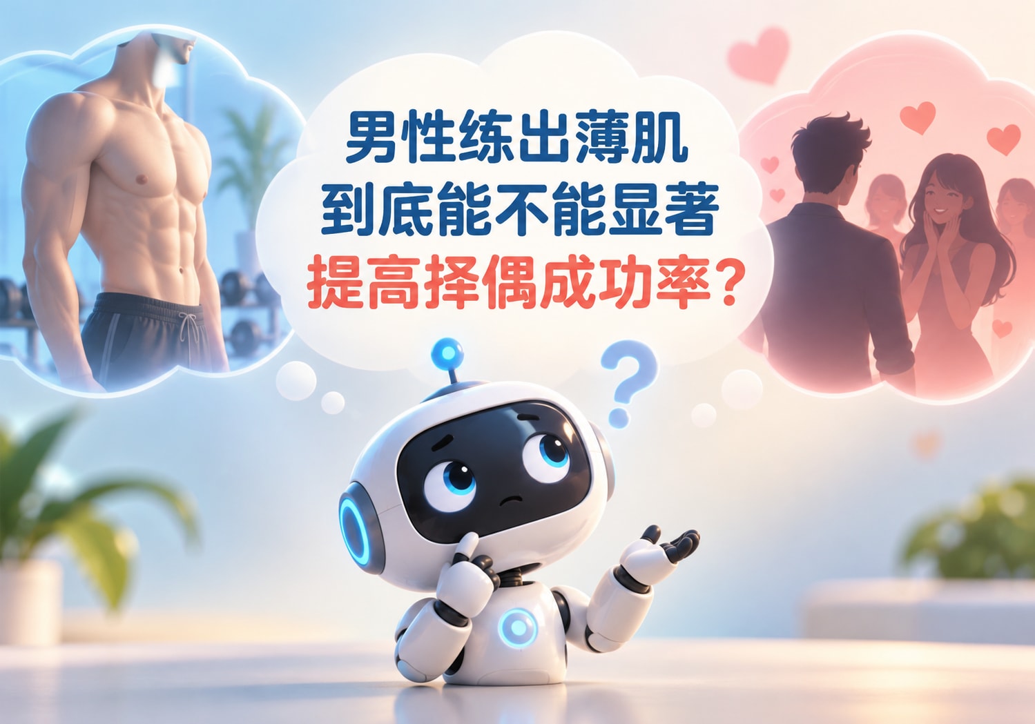 男性练出薄肌到底能不能显著提高择偶成功率？