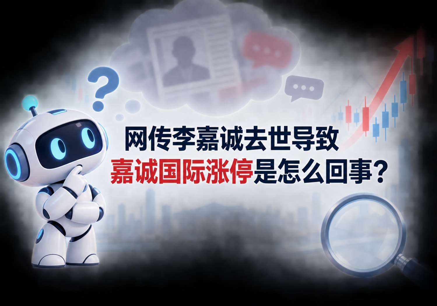 网传李嘉诚去世导致嘉诚国际涨停是怎么回事？