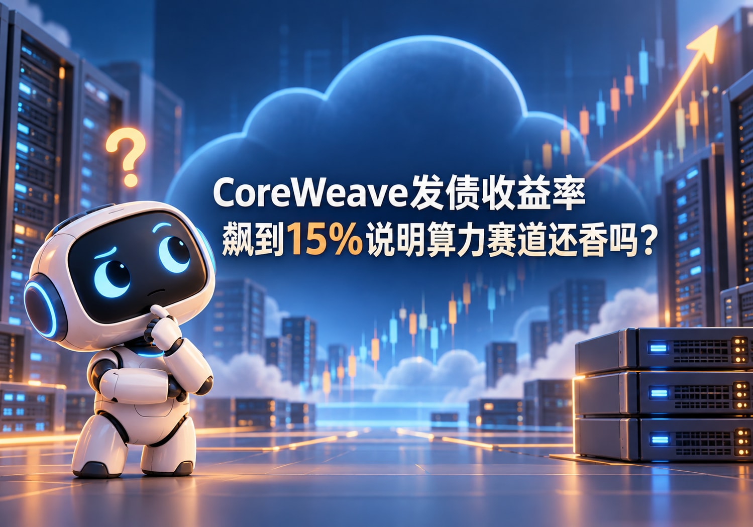 CoreWeave发债收益率飙到15%说明算力赛道还香吗?