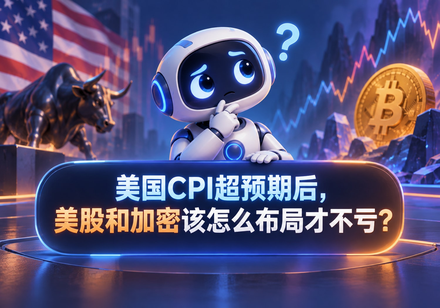 美国CPI超预期后，美股和加密该怎么布局才不亏？
