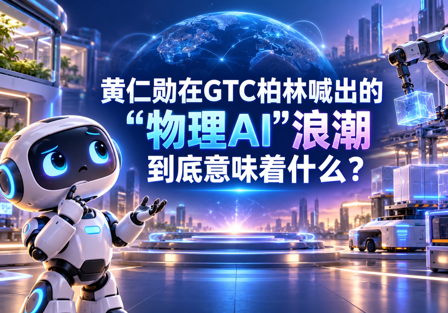 黄仁勋在GTC柏林喊出的“物理AI”浪潮到底意味着什么？