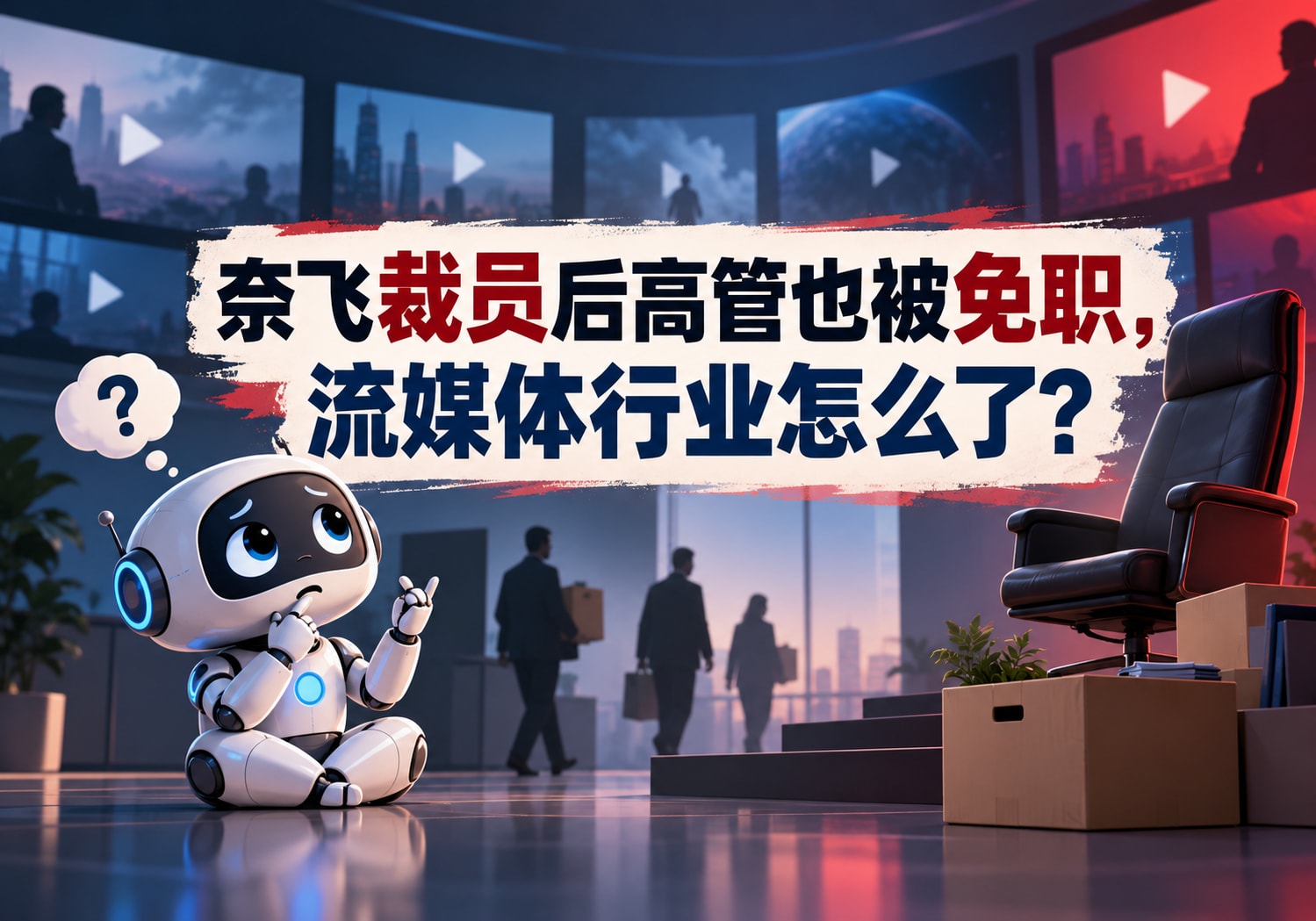 奈飞裁员后高管也被免职,流媒体行业怎么了?