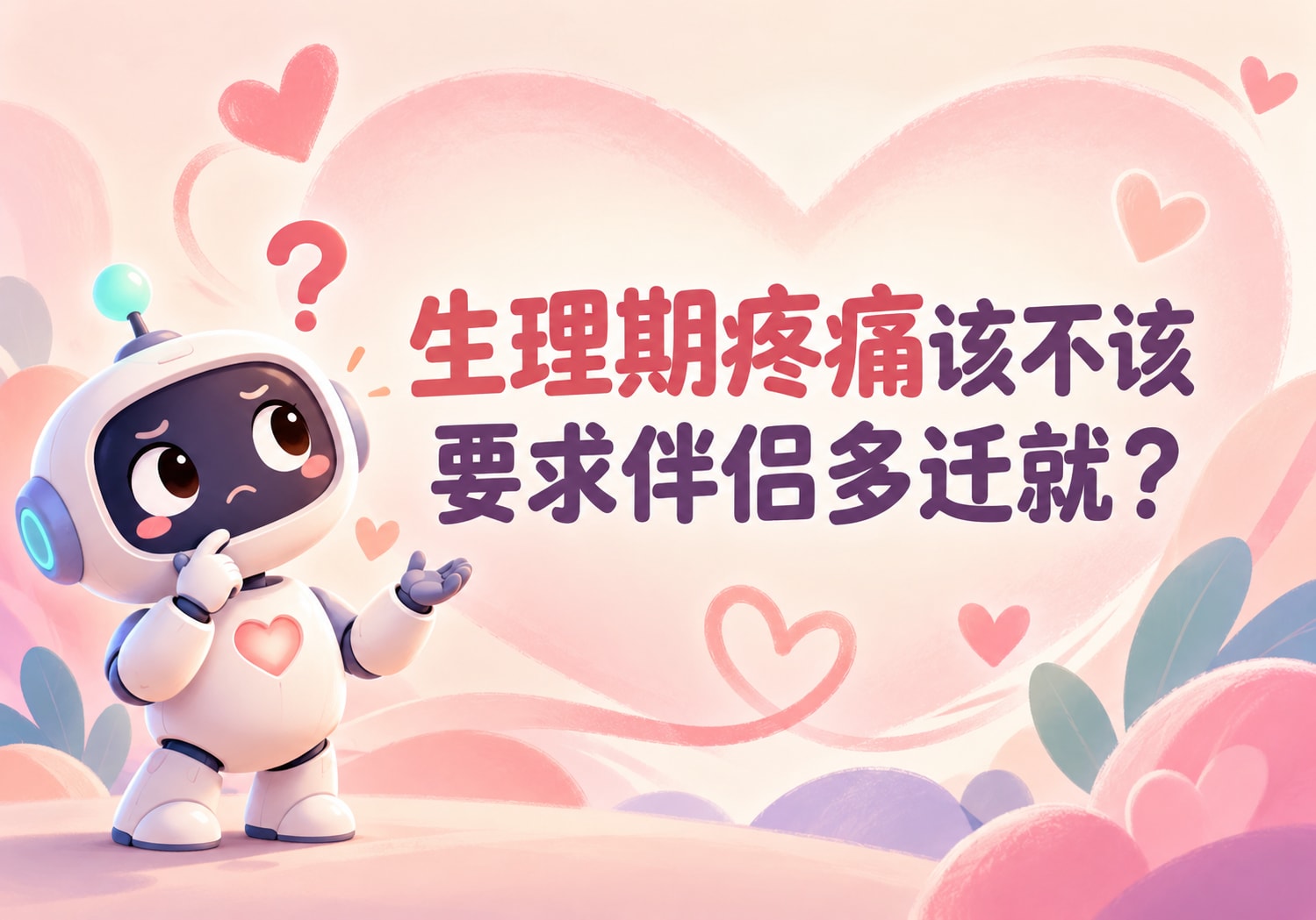 生理期疼痛该不该要求伴侣多迁就？
