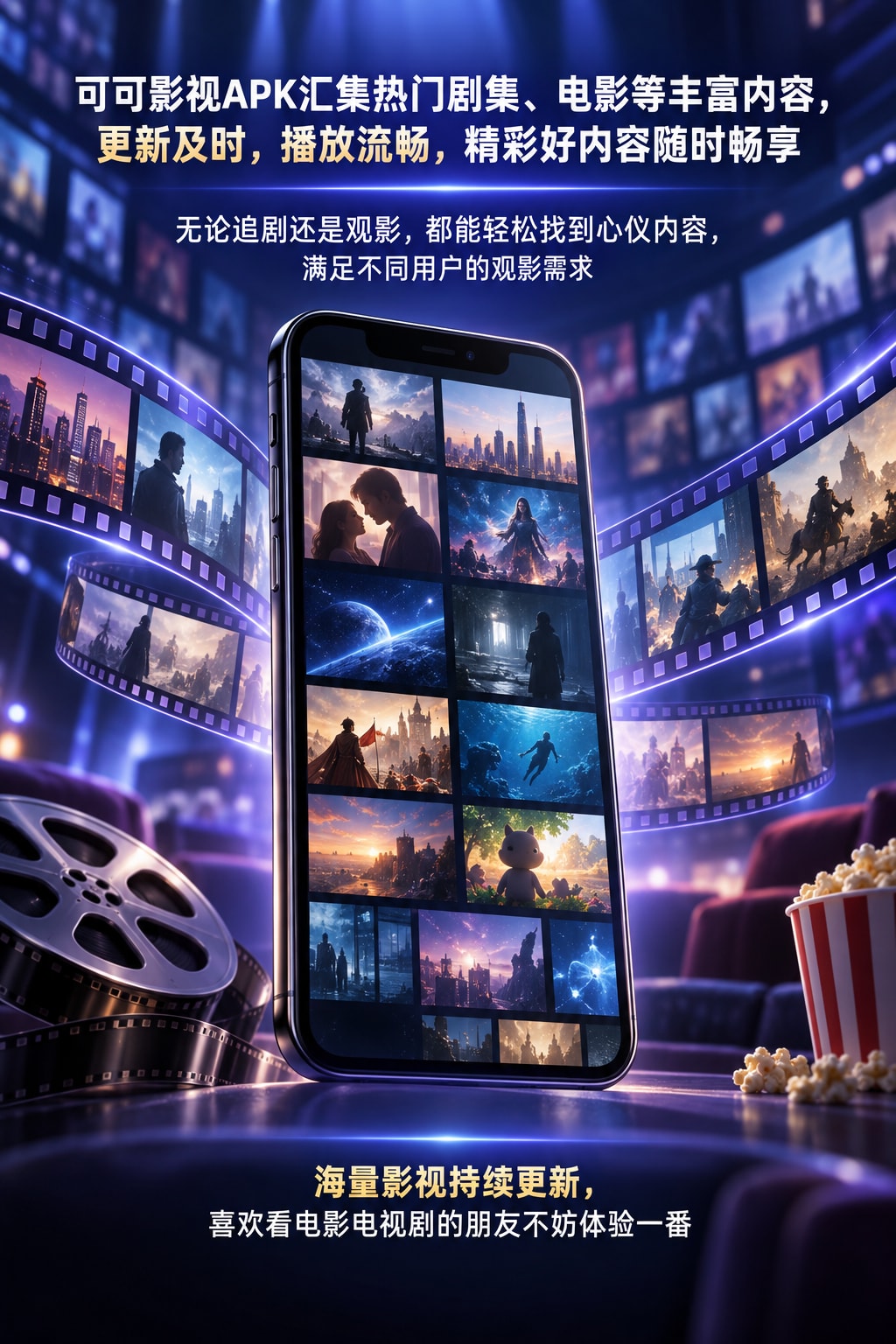 可可影视，高清无码无广告的影视平台