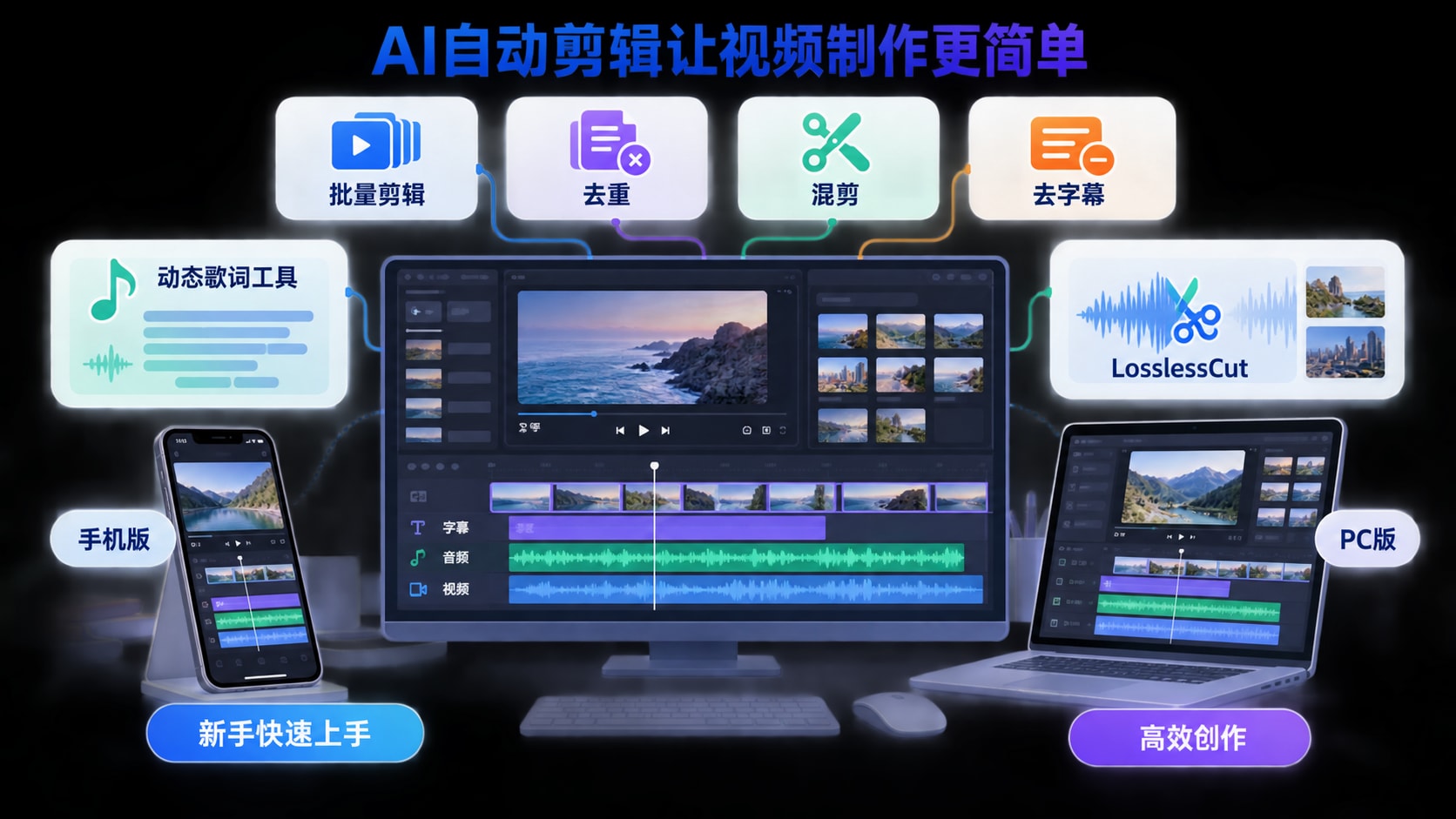 AI自动剪辑