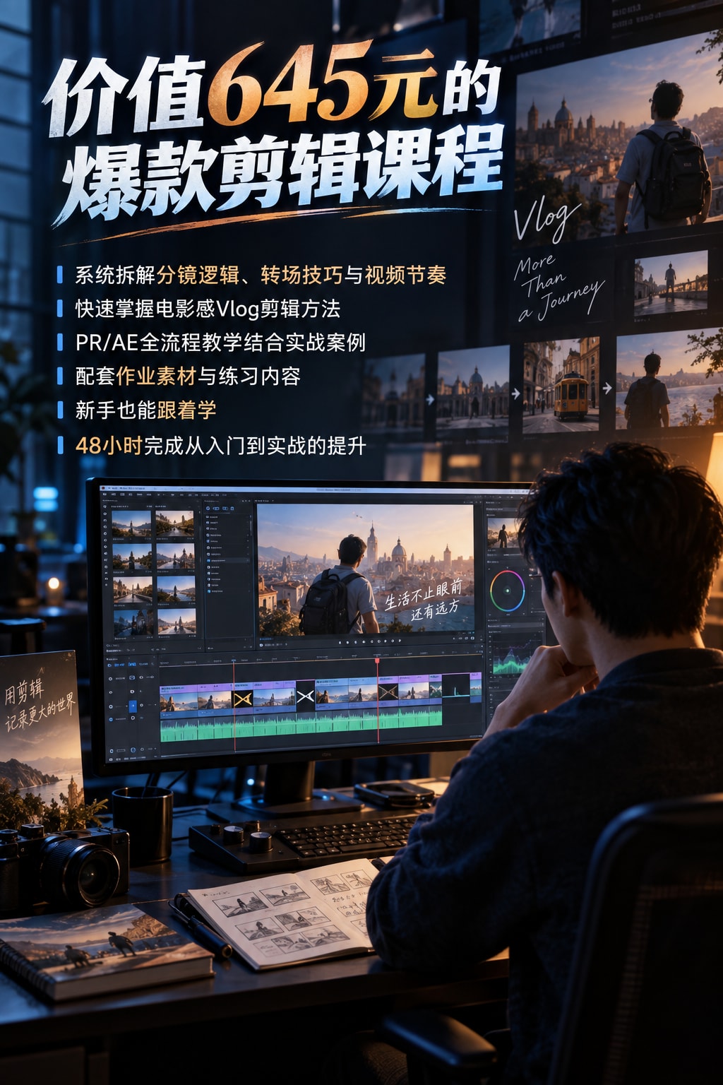 剪辑实战训练营（完结）