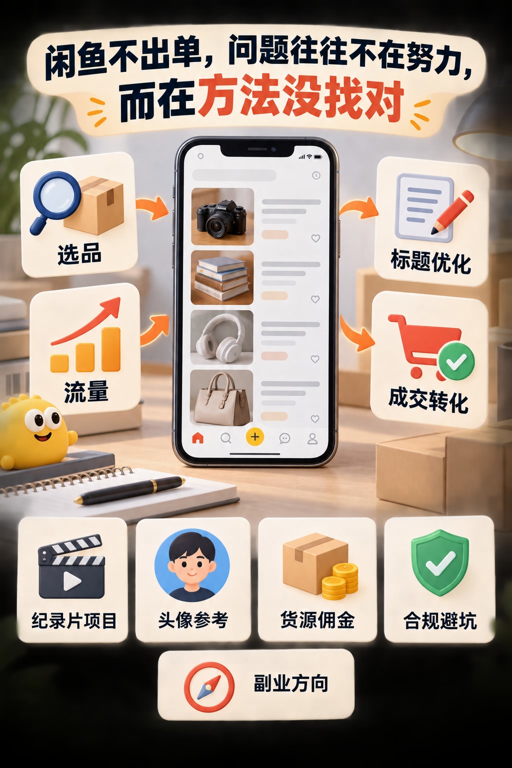 闲鱼小白教程