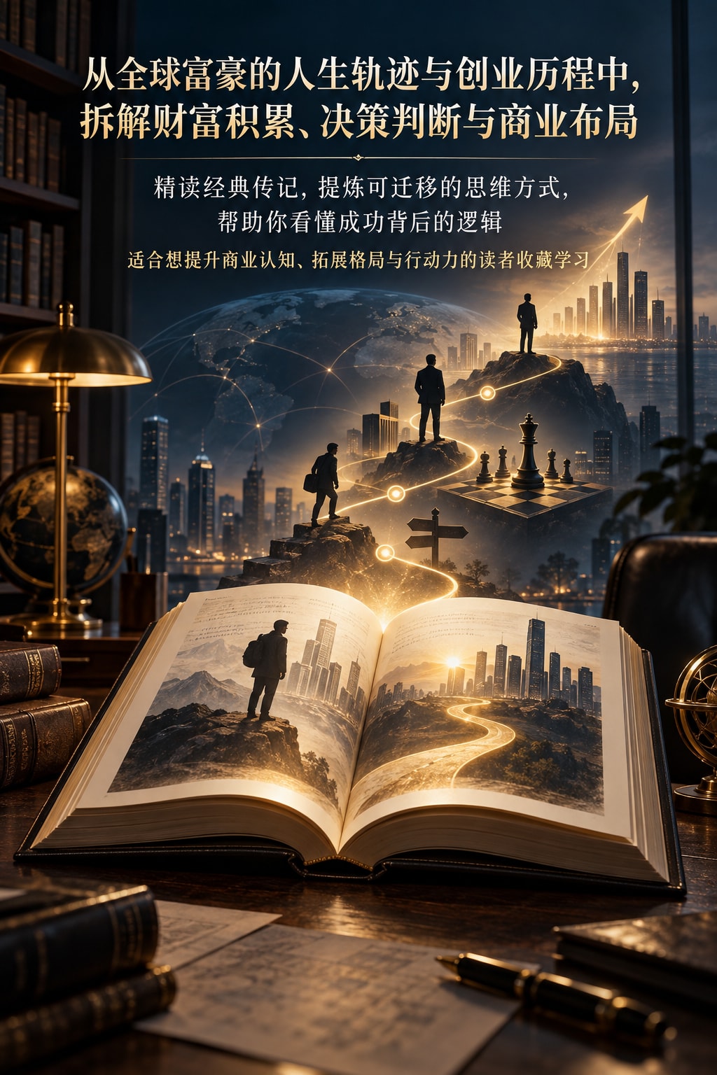 全球富豪传记精读：商业思维进阶课