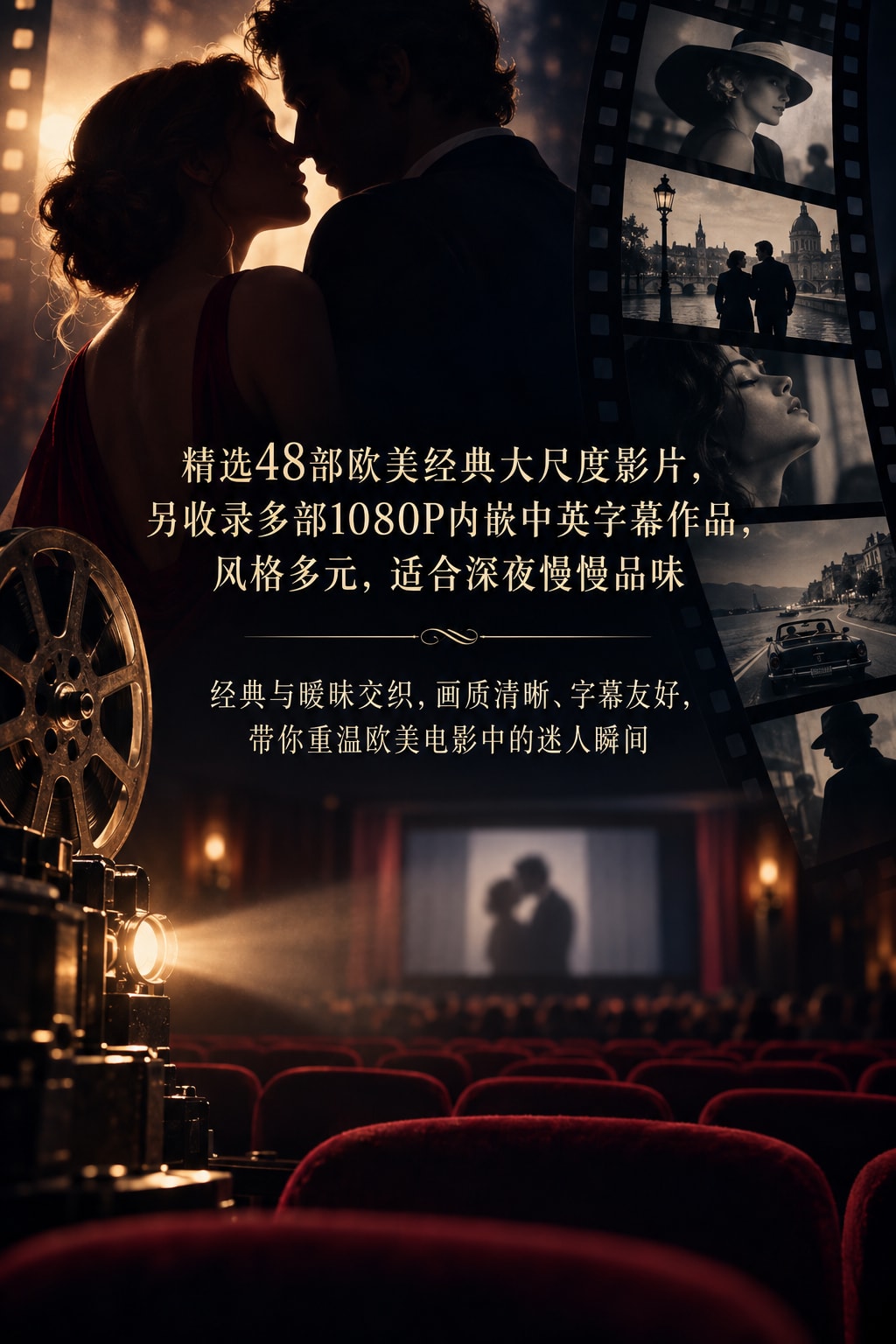 欧美大C度电影60部 1080P 内嵌中英字幕