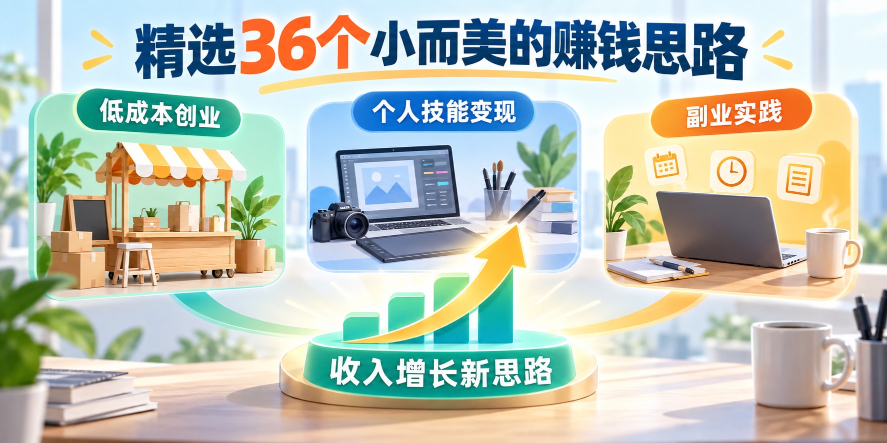 36个小而美的赚钱金点子：告别死工资，轻松月入5万