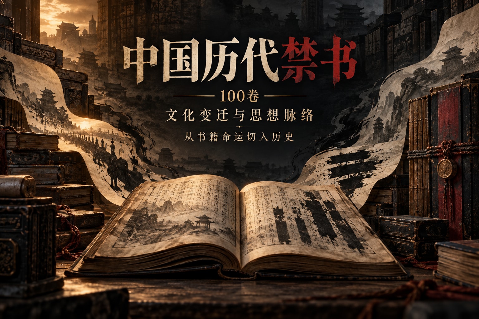 《中国历代禁书》共100卷 一个时代有一个时代的禁书[pdf]