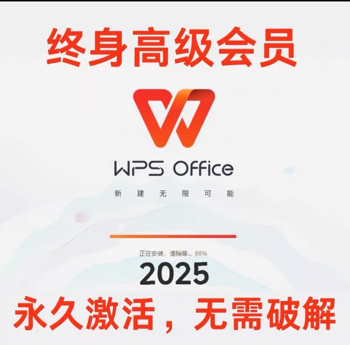 WPS破解版 2025（全平台）