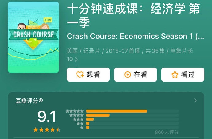 十分钟经济学【视频全集】